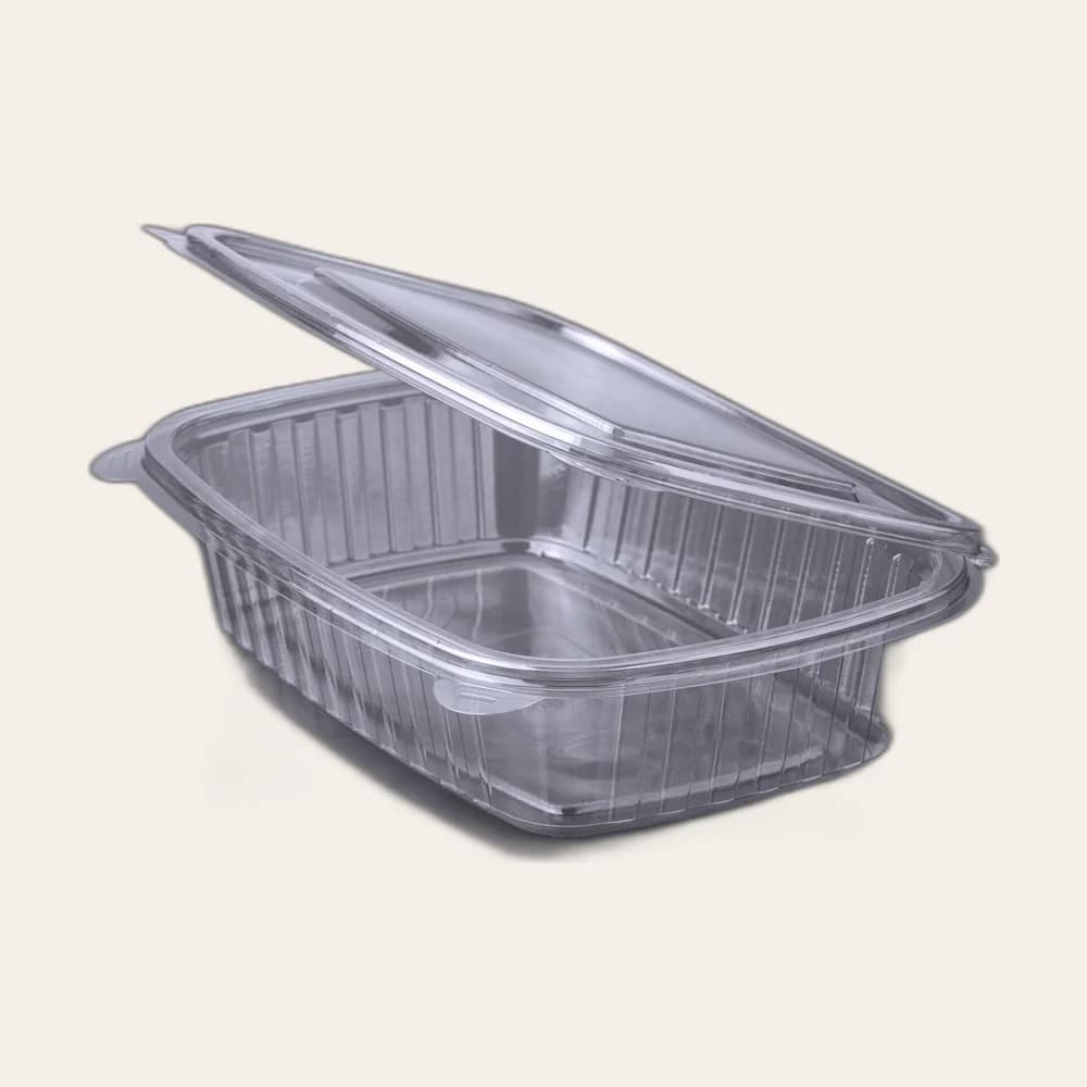 Rectangular Hinged Container 500ml (SH-4 PET)