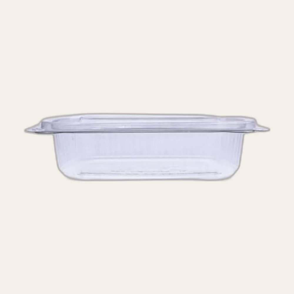 Rectangular Hinged Container 8oz (HREC-3)