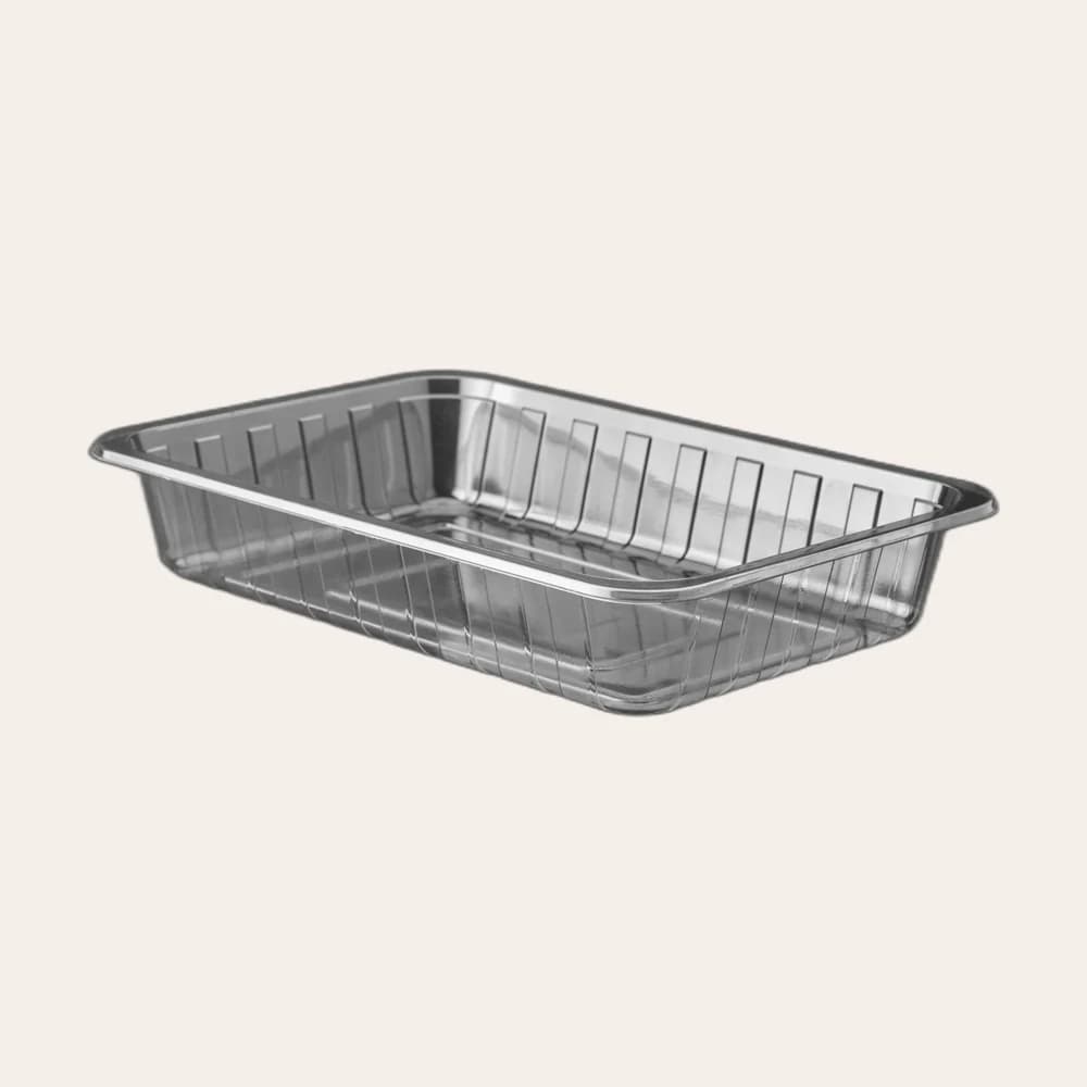Plate 2 kg Flat Clear (PET-6)