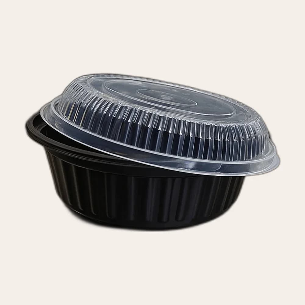 عبوة ريزو وسط عادى اسود بالغطاء