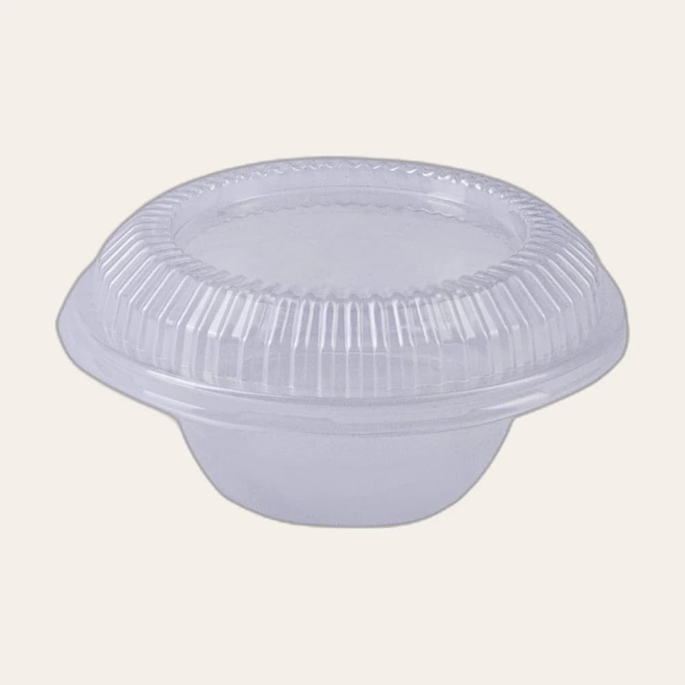 عبوة ريزو كبير شفاف بالغطاء (RK 3 - 3)