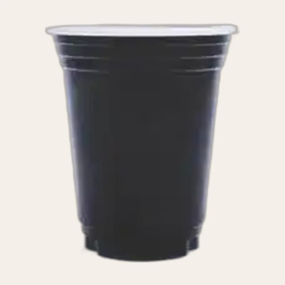 كوب تورنيدو 8 اونز (تركي) ابيض × اسود PP