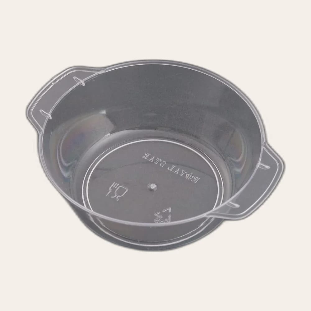 Round Bowl Clear / Black (PC2)