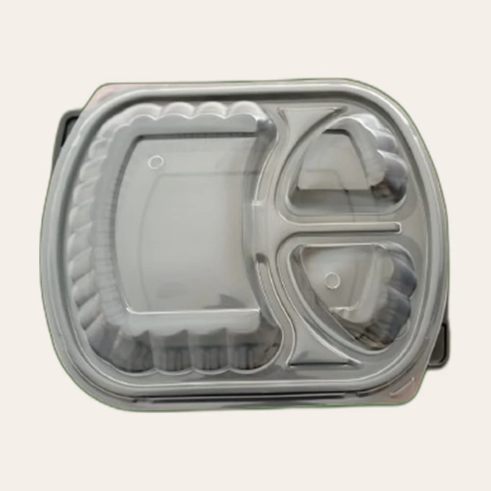 Corno Meal Container 1-Compartment, 2-Compartment, 3-Compartment (SLB-1,2,3)