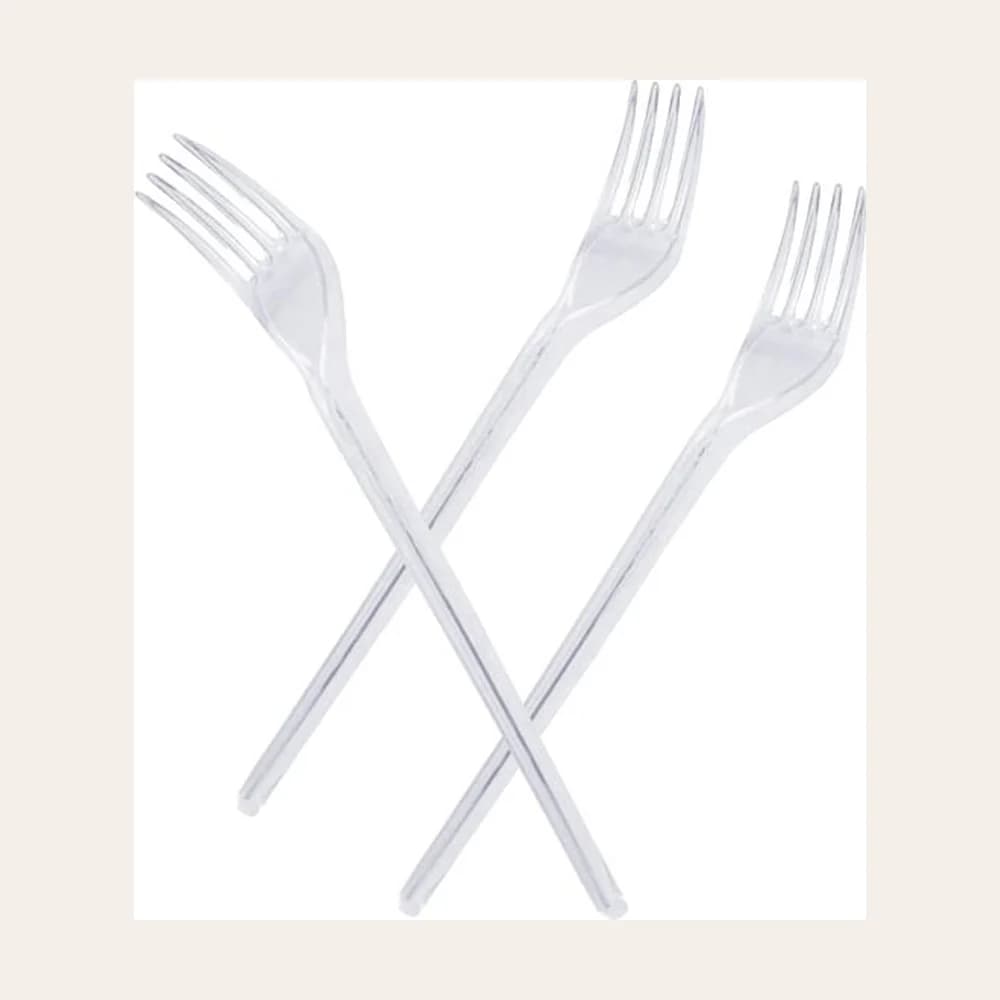 Turkish Fork White / Clear