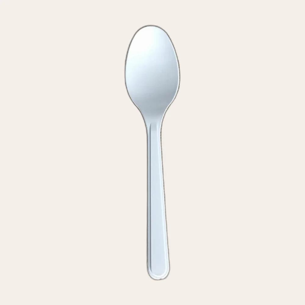 Economy Spoon White / Black / Clear 1000pcs PP