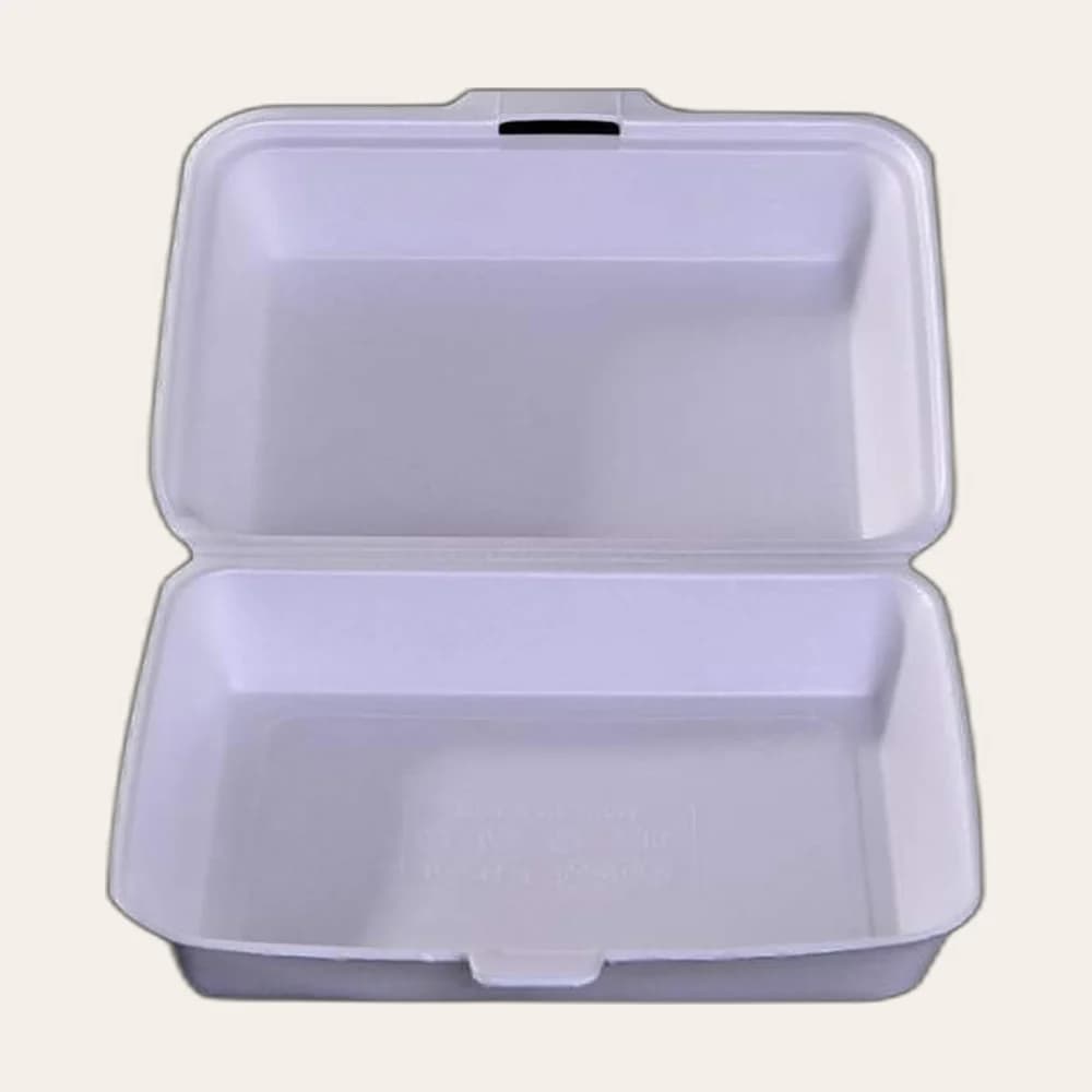 Foam Lunch Box 1 kg Plain (Chicken)